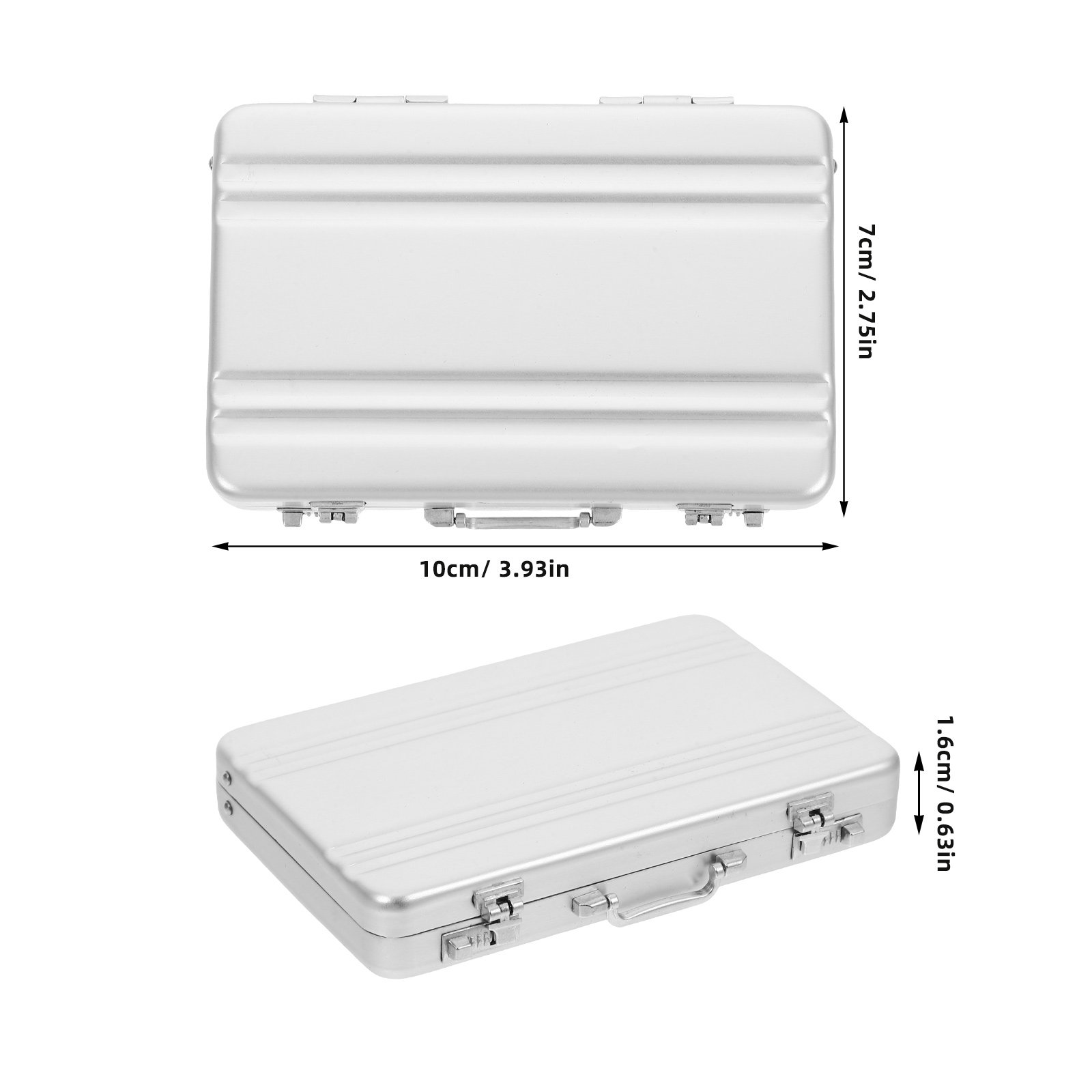 Aluminum Alloy Cards Storage B - огляд і ціна Card Index Box