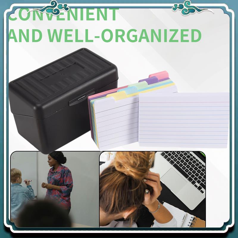 Index Card Holder Set,Index Bo - огляд і ціна Card Index Box
