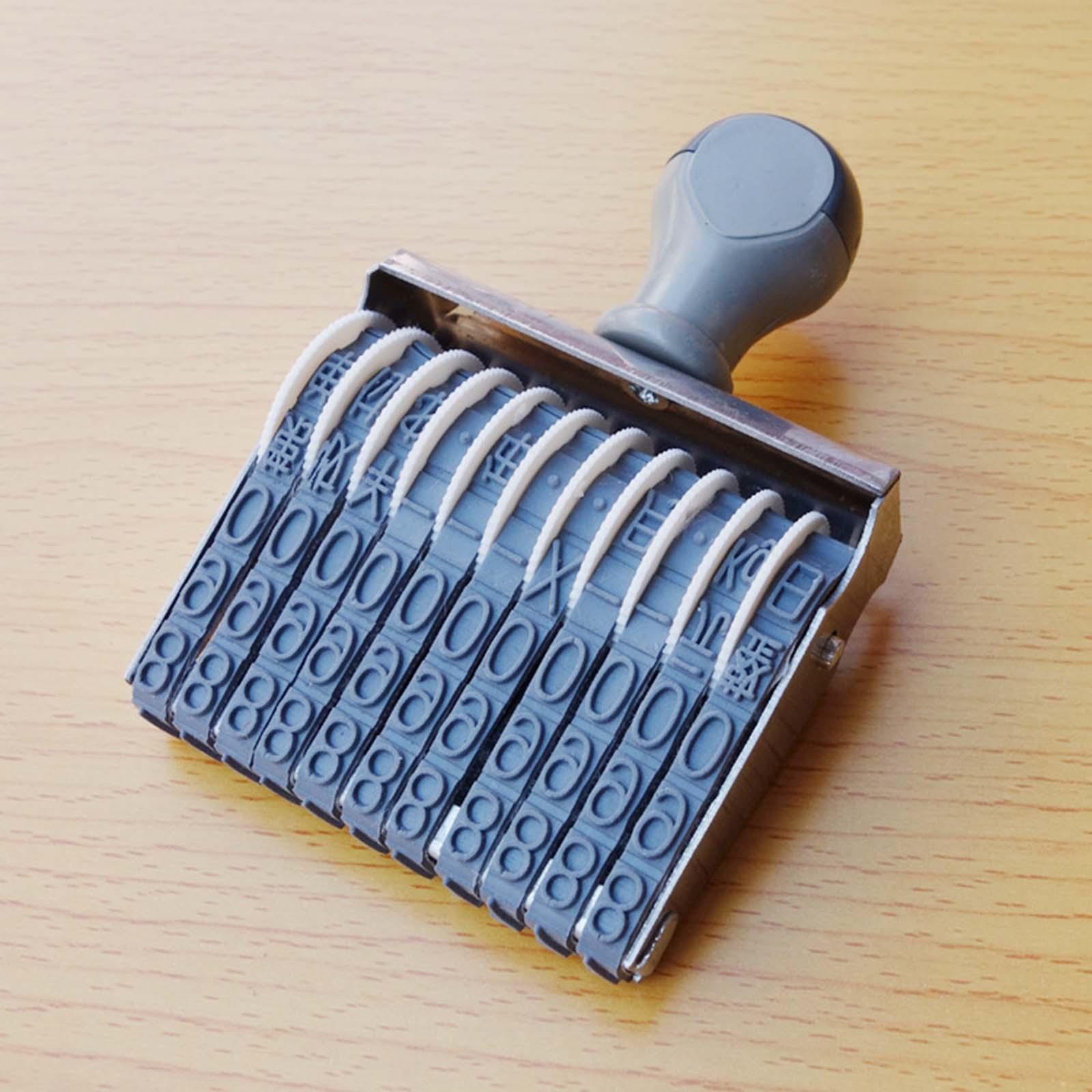 Rubber Number Stamp Roller Dat - огляд і ціна Rubber Date Stamp