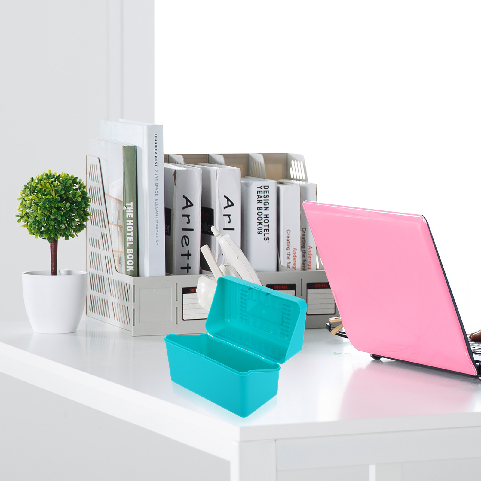 4Pcs Plastic Index Card File B - огляд і ціна Card Index Box
