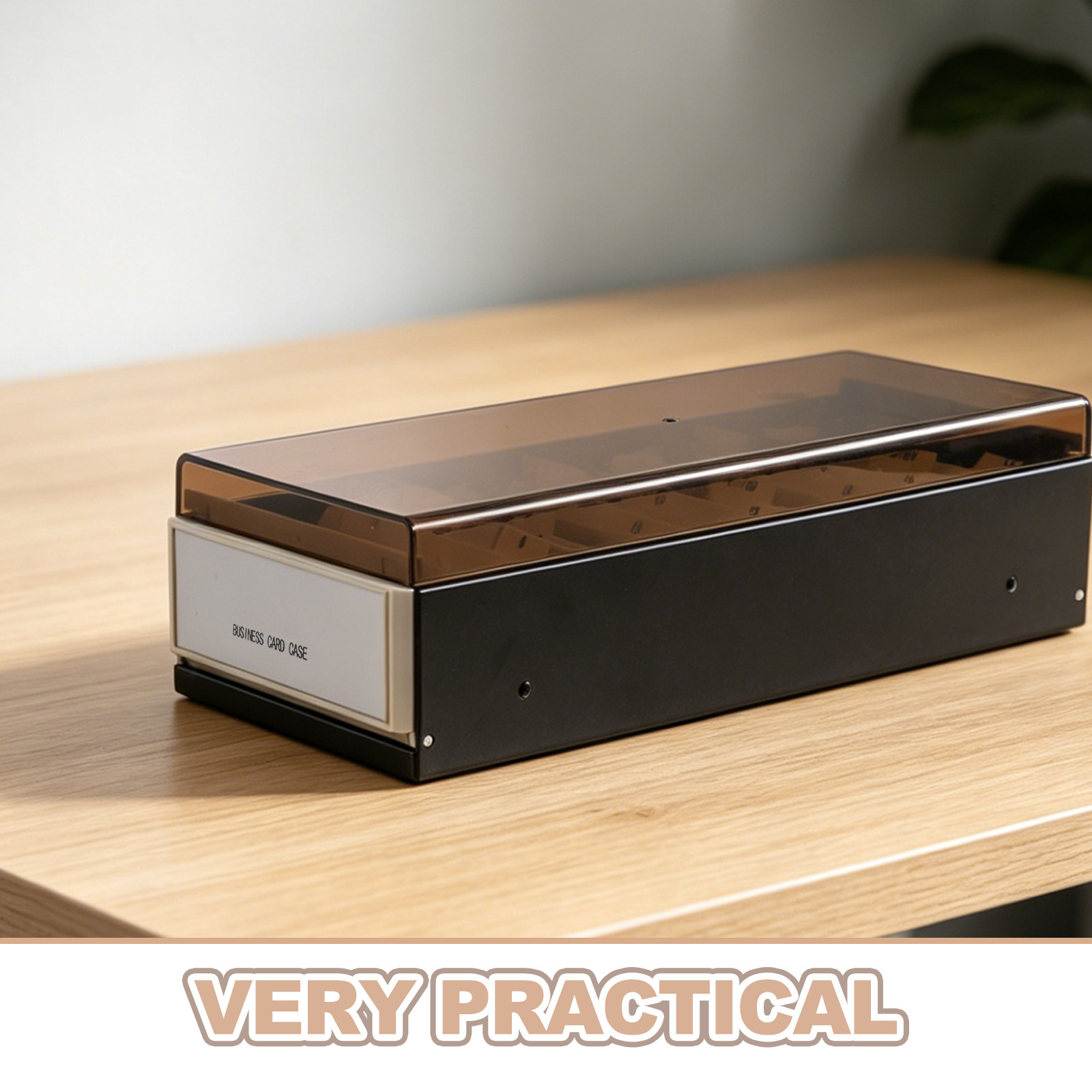 Large Capacity Business Card H - огляд і ціна Card Index Box