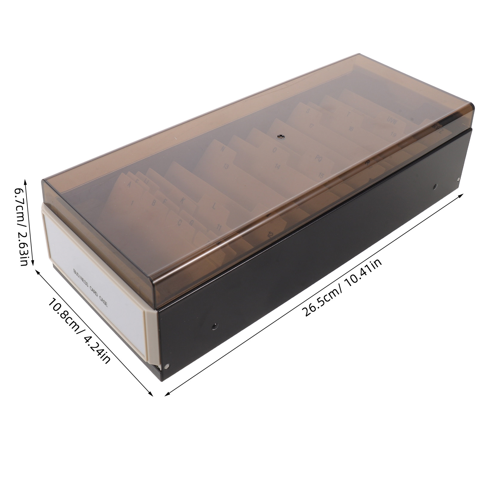 Large Capacity Business Card H - огляд і ціна Card Index Box