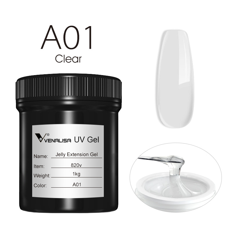 1L VENALISA Jelly Gel Nail Pol - огляд і ціна Gel Refill Pack
