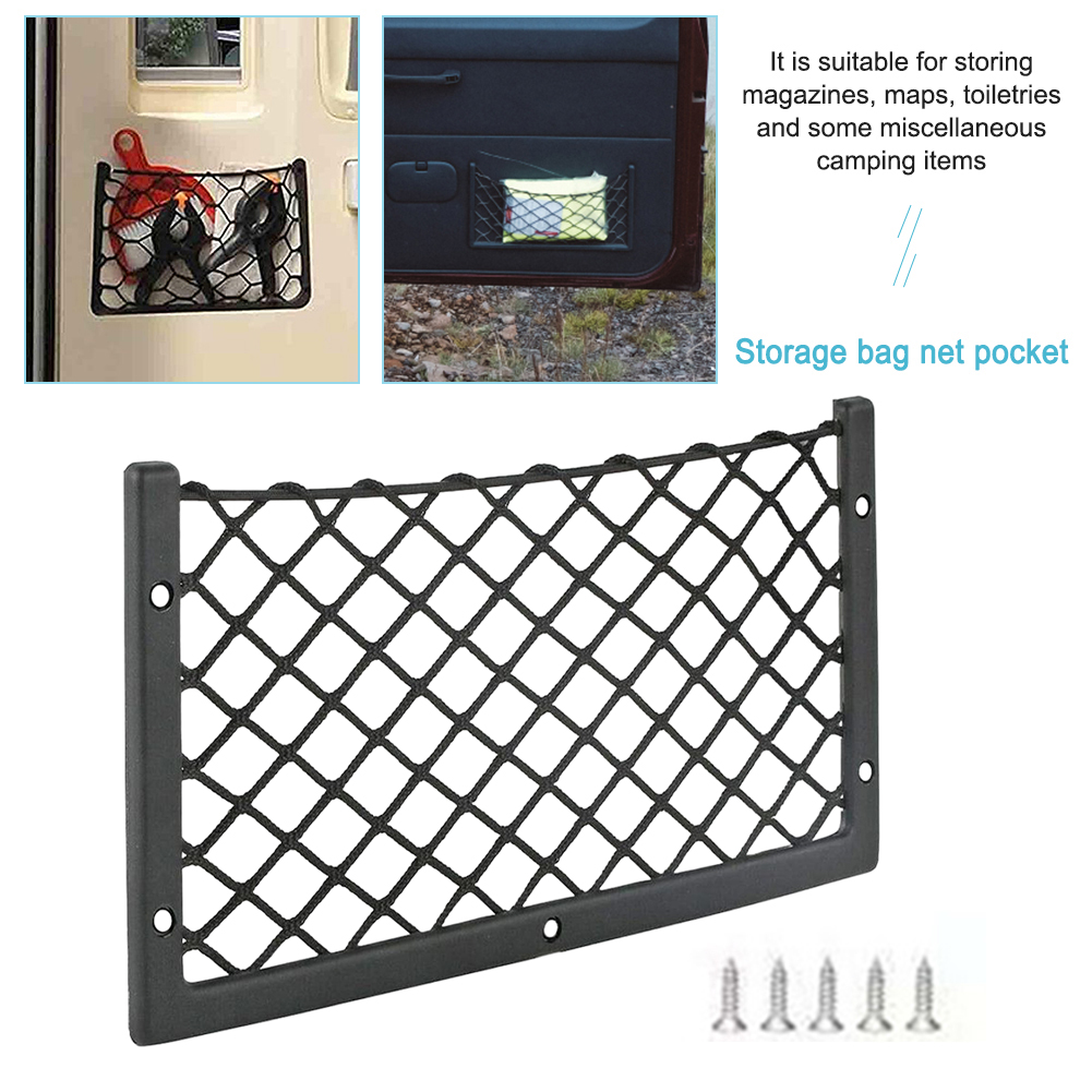 Car Seat Back Storage Net Elas - огляд і ціна Magazine Holder Rack