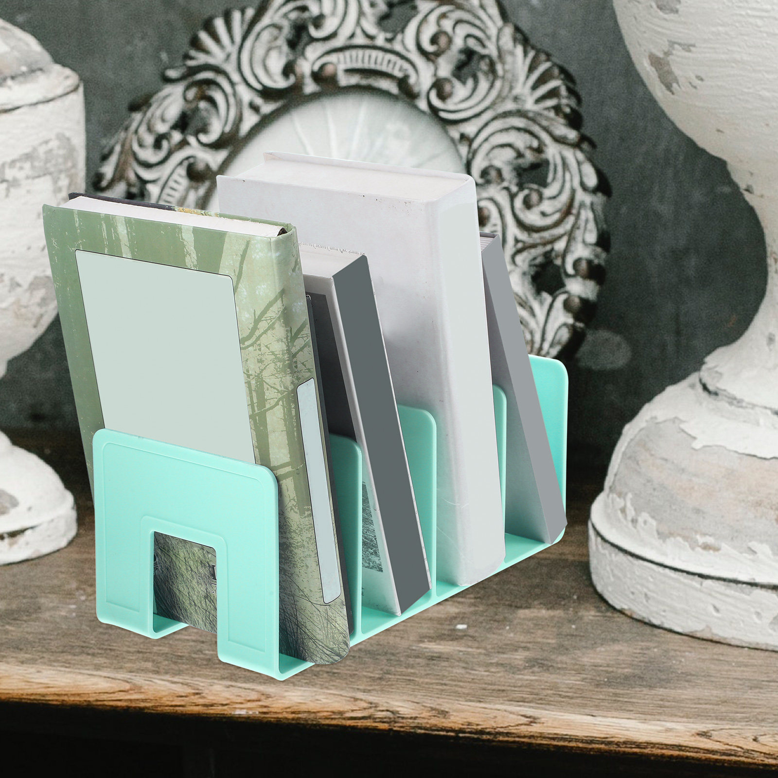 Desktop Document Storage Rack  - огляд і ціна Magazine Holder Rack