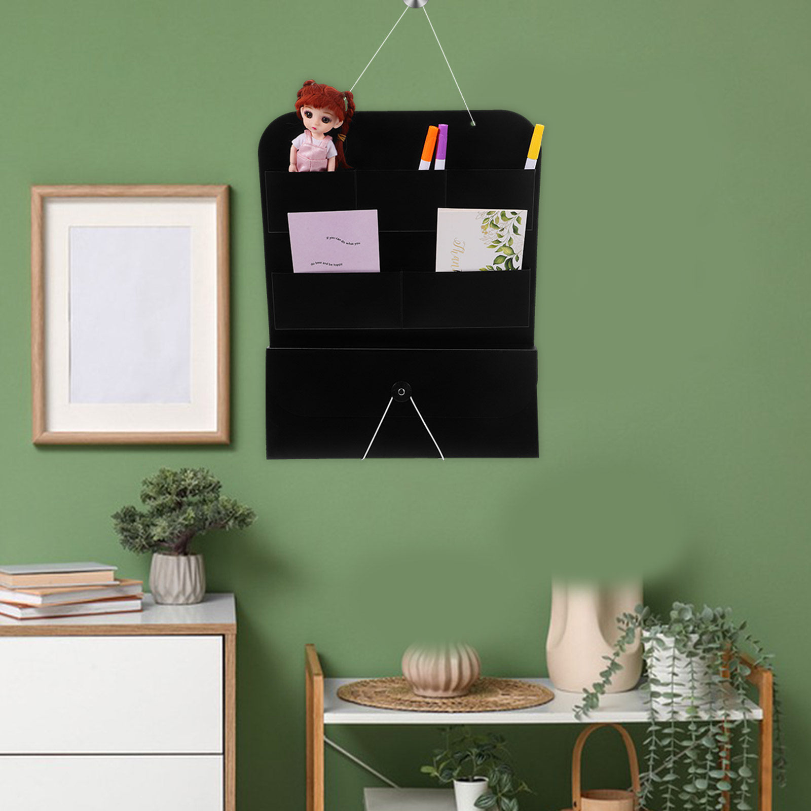 Hanging Wall File Organizer PP - огляд і ціна Magazine Holder Rack